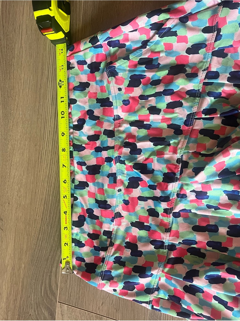 Pickleball or Tennis Ruffle Skirt with Abstract Print - Picture 6 of 7